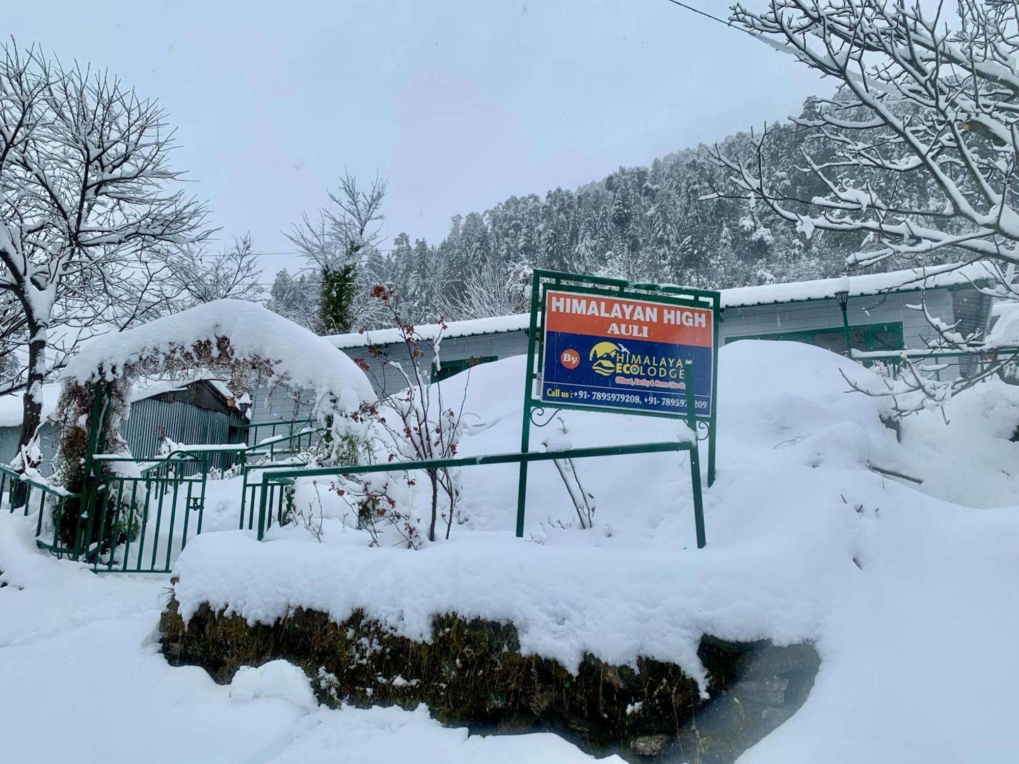 Himalayan High, Auli, By Himalayan Eco Lodges Joshimath Exterior photo